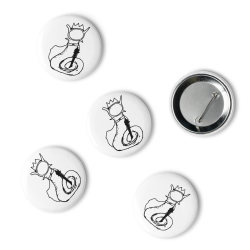 Hagfish Pin Button Set