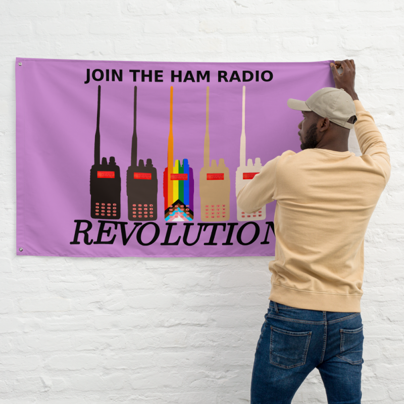 Ham Radio Revolution Flag