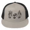 American Sign Language WTF Trucker Cap