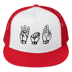 American Sign Language WTF Trucker Cap