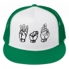 American Sign Language WTF Trucker Cap