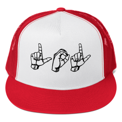 American Sign Language LOL Trucker Cap