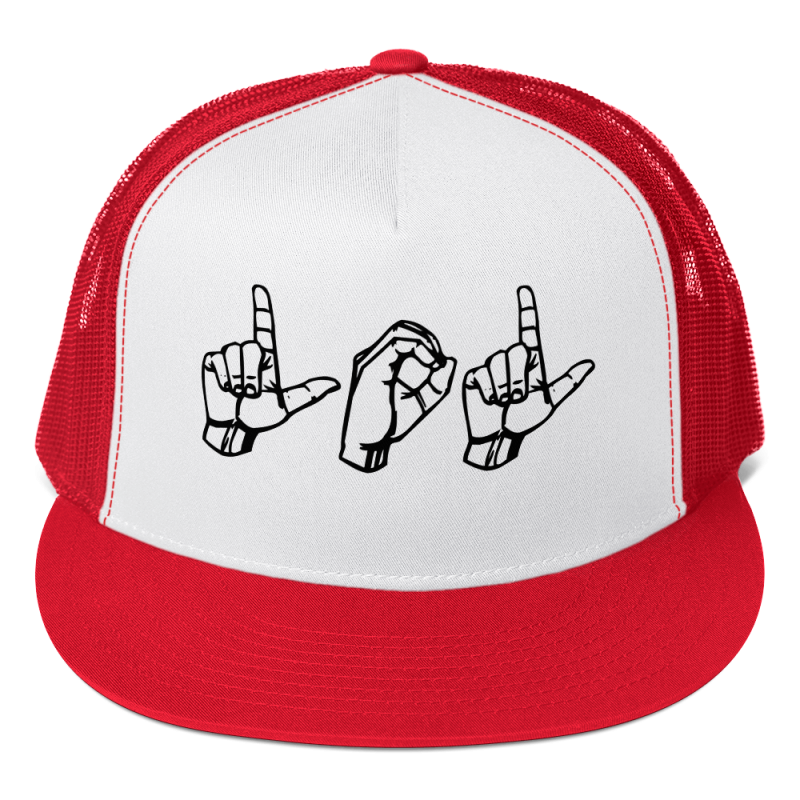 American Sign Language LOL Trucker Cap