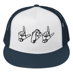 American Sign Language LOL Trucker Cap