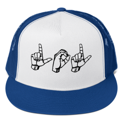 American Sign Language LOL Trucker Cap