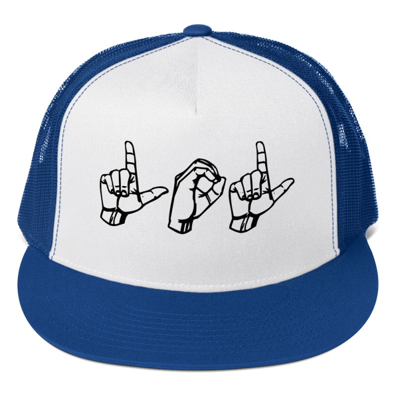 American Sign Language LOL Trucker Cap