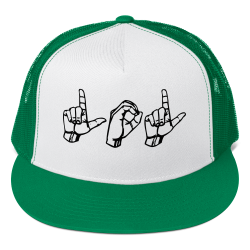 American Sign Language LOL Trucker Cap