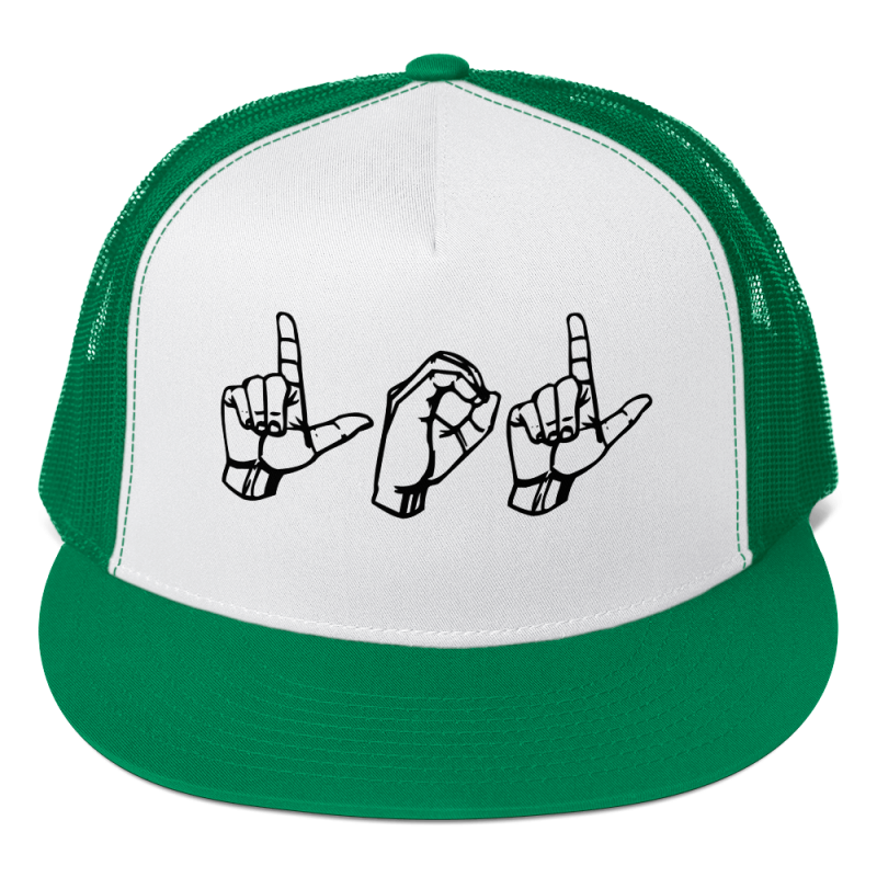 American Sign Language LOL Trucker Cap