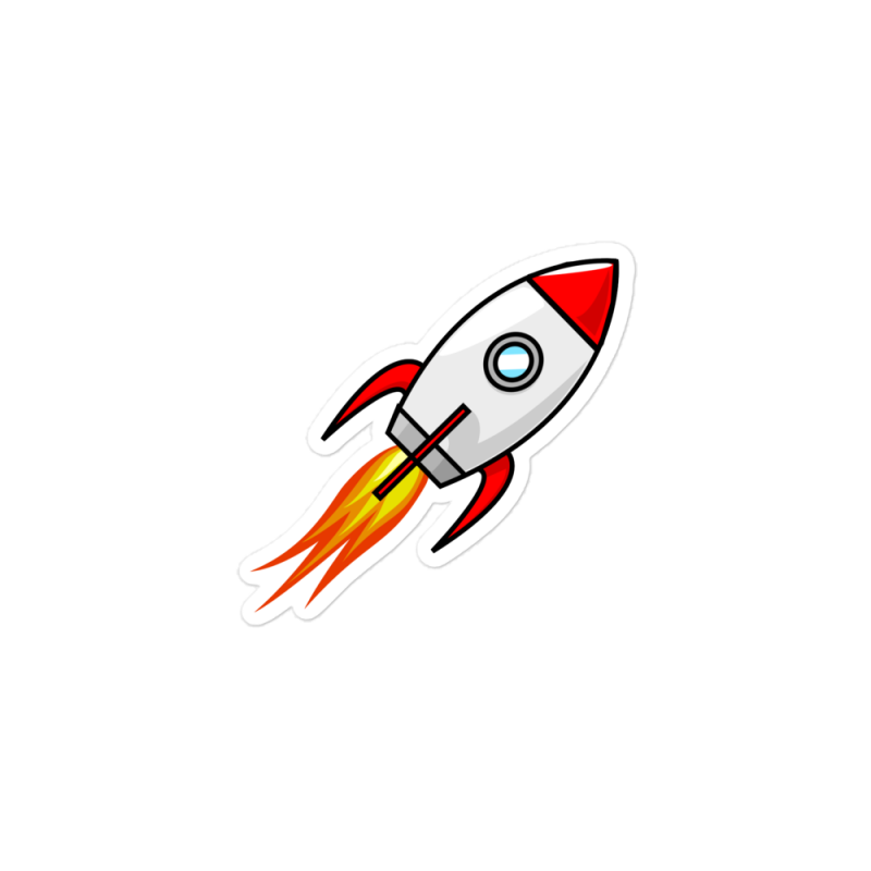 Rocket Sticker