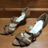 Christian Louboutin Strappy Heels, Size 37(euro), Used