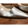 Manolo Blahnik White Pumps, Size 36.5, Used