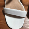 Soludos White Block Heels, Size 7, Used