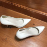 Stuart Weitzman White Heels, Size 7, Used